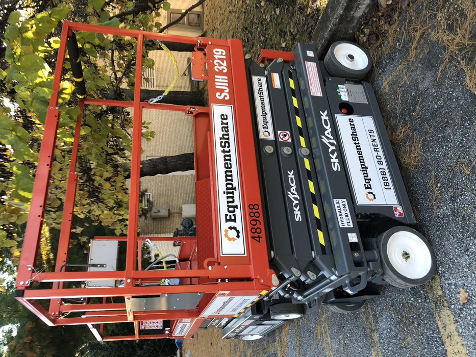 2019 Skyjack SJIII-3219 Standard Options, Trojan Batteries