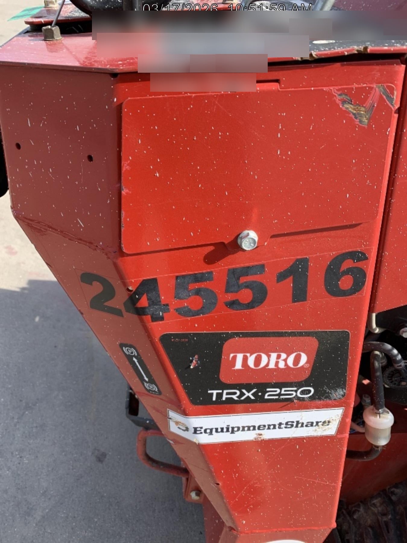 2022 TORO TRX-250