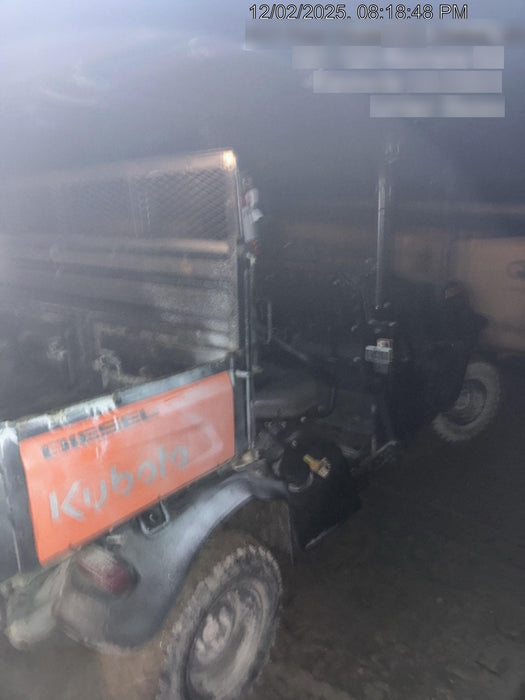 2021 Kubota RTV-X1140W-H Plastic Canopy, Windshield Acrylic Clear, LED Strobe Light, Wire Harness Kit, Back up Alarm