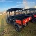 2022 Kubota RTV-X1140W-H Plastic Canopy, Windshield Acrylic Clear, LED Strobe Light, Wire Harness Kit, Back up Alarm