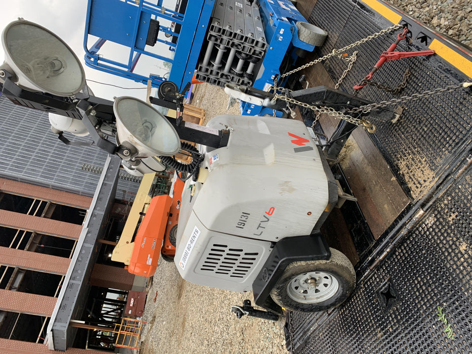 2018 Wacker Neuson LTV6L-MH Wacker Neuson LTV6L Mobile Light Tower w/Fuel Level Sensor Installed