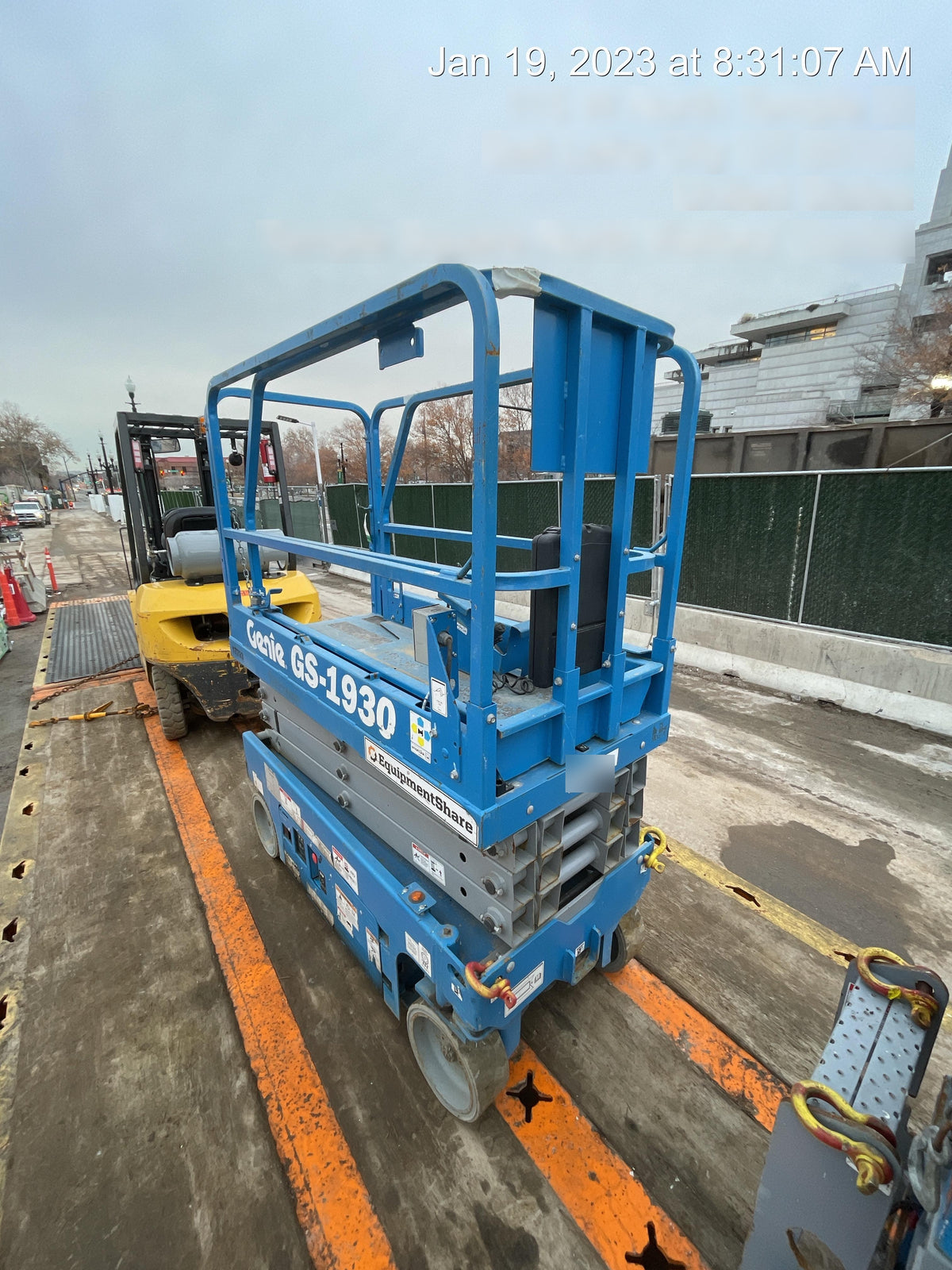 2018 Genie GS-1930 Genie GS-1930 w/Fixed Rail, Chain Entry