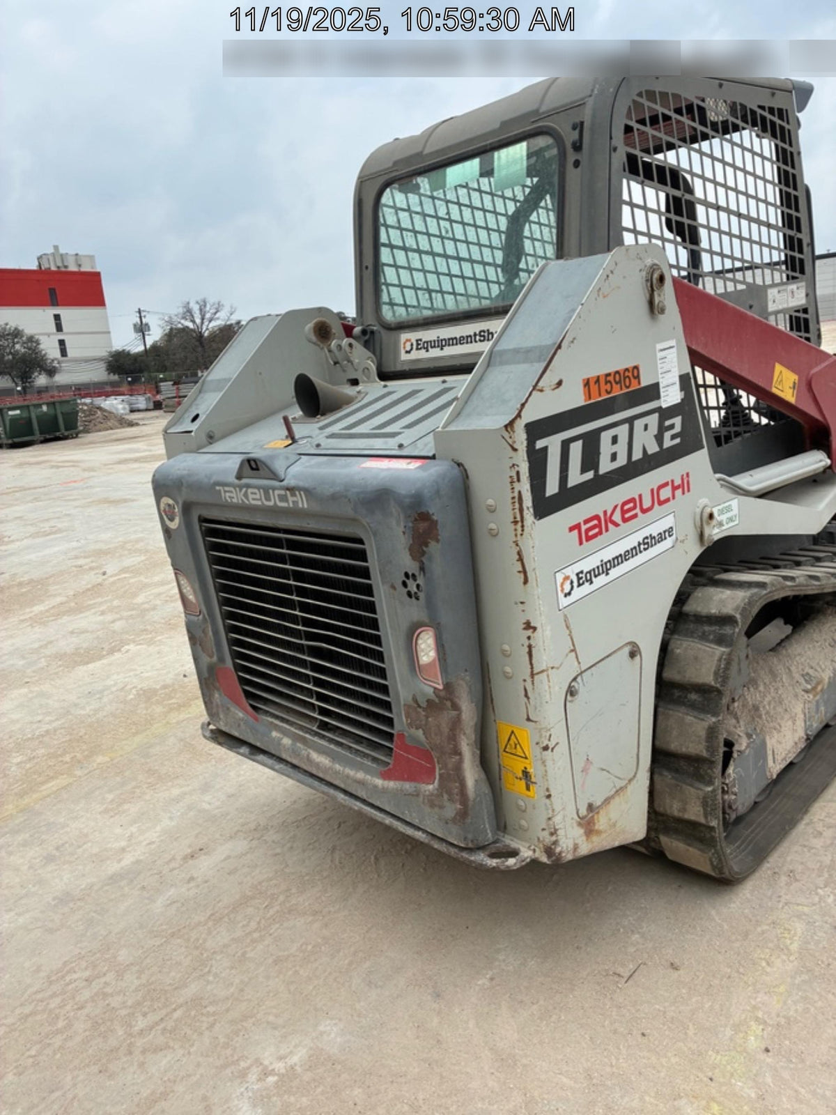 2020 Takeuchi TL8R2-R Canopy, Manual QC