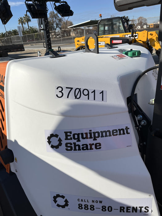 2023 Generac MLT2 Diesel, Flex Switch 120V Input, Powerzone Controller, 
(4) 320W LED Lights, 4kW Generator, 39.9 Gal Fuel Tank, 2" Ball, T3