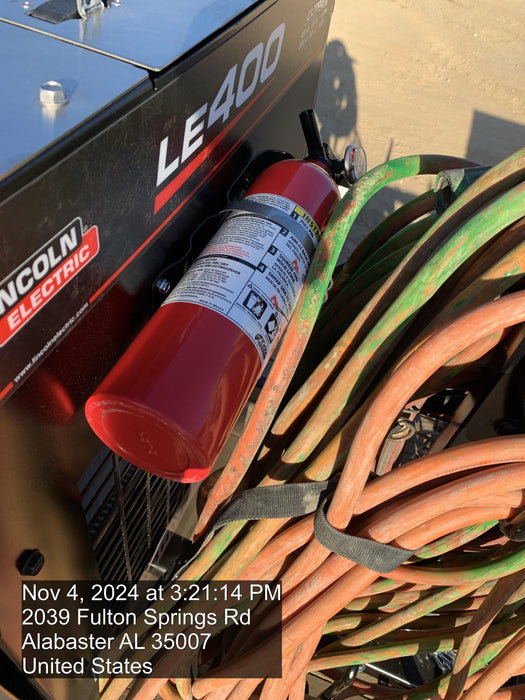 2024 Lincoln Electric LE400 Kubota V1505, Trlr, Cable Rack, Light Kit, ES Decals, T3