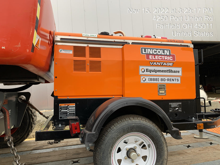 2021 Lincoln Electric Vantage 322 VANTAGE 322 READY-PAK 3