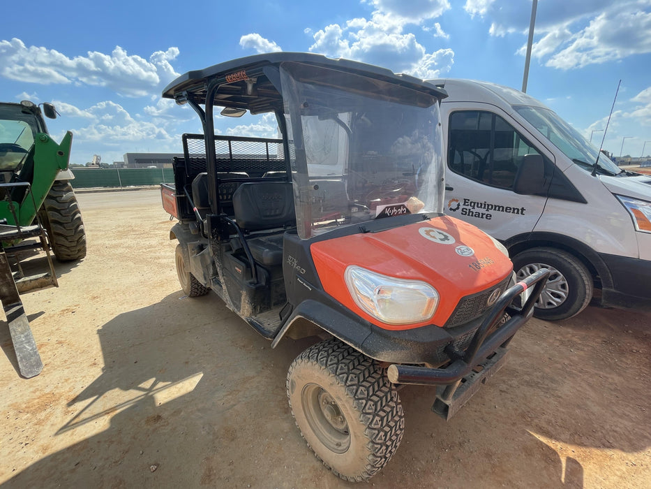 2021 Kubota RTV-X1140W-H Plastic Canopy, Windshield Acrylic Clear, LED Strobe Light, Wire Harness Kit, Back up Alarm