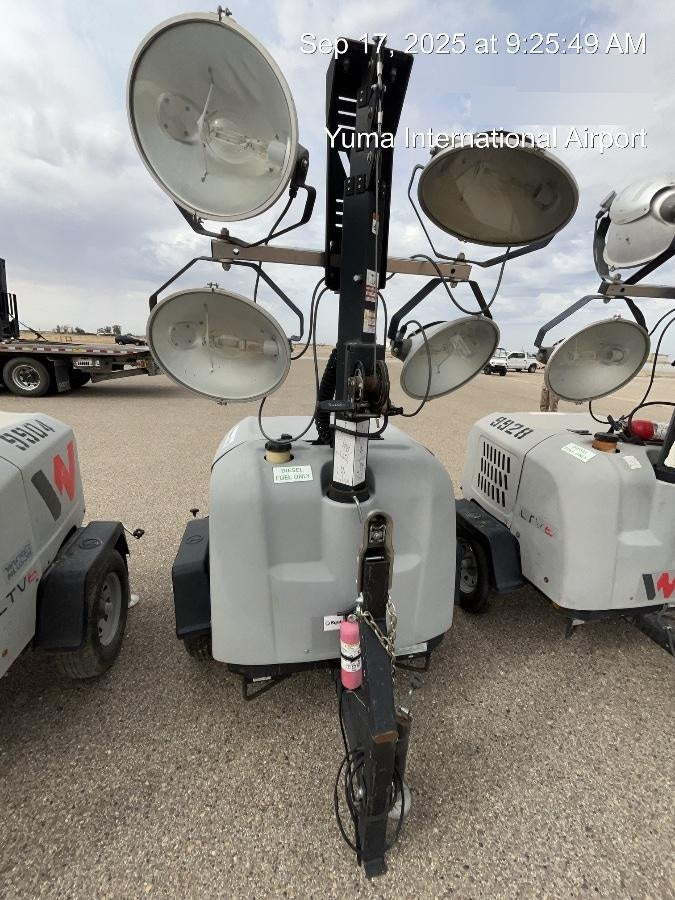 2019 Wacker Neuson LTV6L-MH Wacker Neuson LTV6L Mobile Light Tower w/Fuel Level Sensor Installed