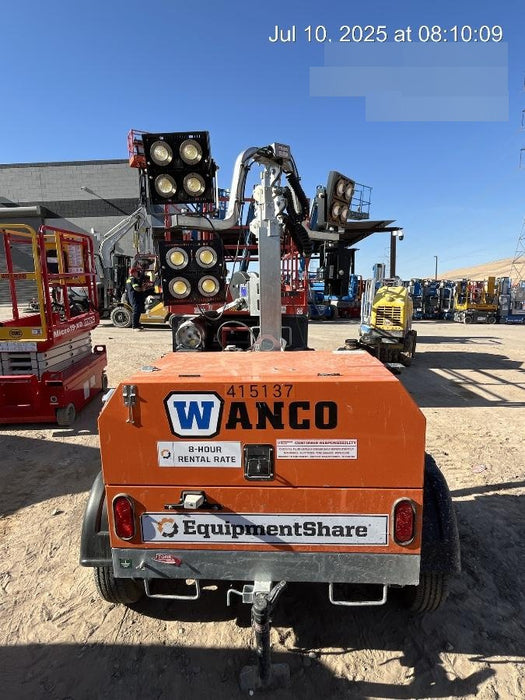 2024 Wanco WLTT-4MM4K Diesel, Deep Sea Controller, Shore Power Plug, Auto Start, (4) 350W LED Floodlights, 4kW Generator, 60 Gal Fuel Tank, 2" Ball, T3