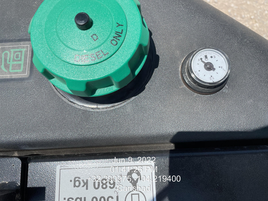 2022 Allmand NLV3GR (4) LED Light Fixture 350W, 23' Vertical Mast, 3kW Prime, Towable, Deep Sea L401, Leveling Jacks, Yanmar T4F 5.8hp