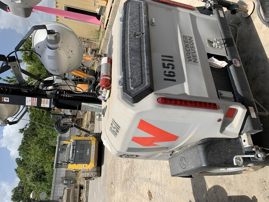 2018 Wacker Neuson LTV6L-MH Wacker Neuson LTV6L Mobile Light Tower w/Fuel Level Sensor Installed