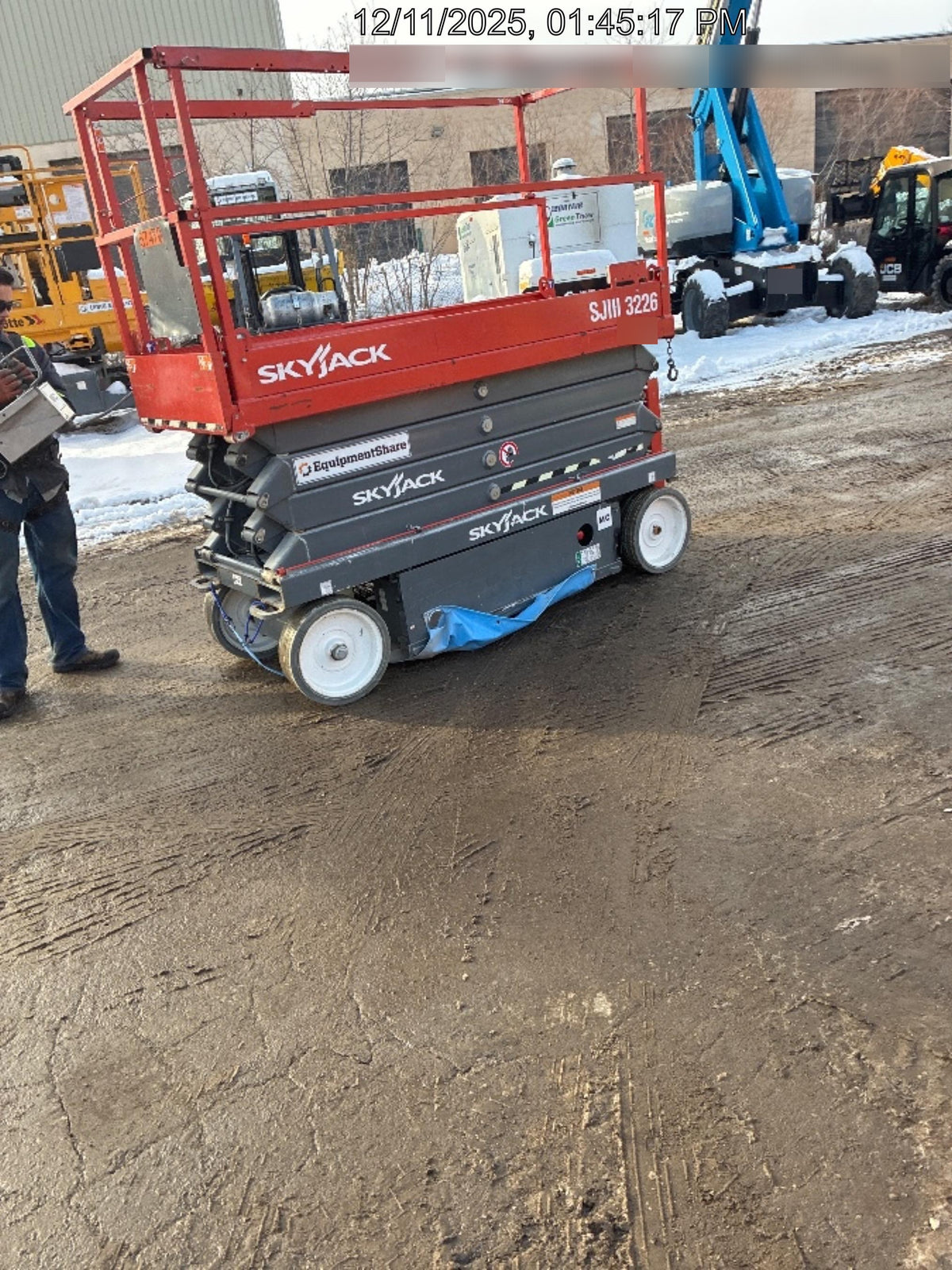 2018 Skyjack SJIII-3226 Standard Rental Specs