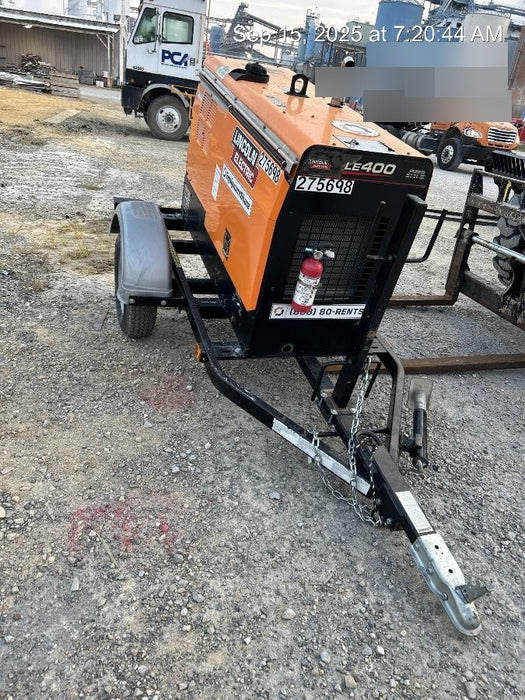2022 Lincoln Electric LE400 Kubota V1505, Trlr, Cable Rack, Light Kit, ES Decals, T3