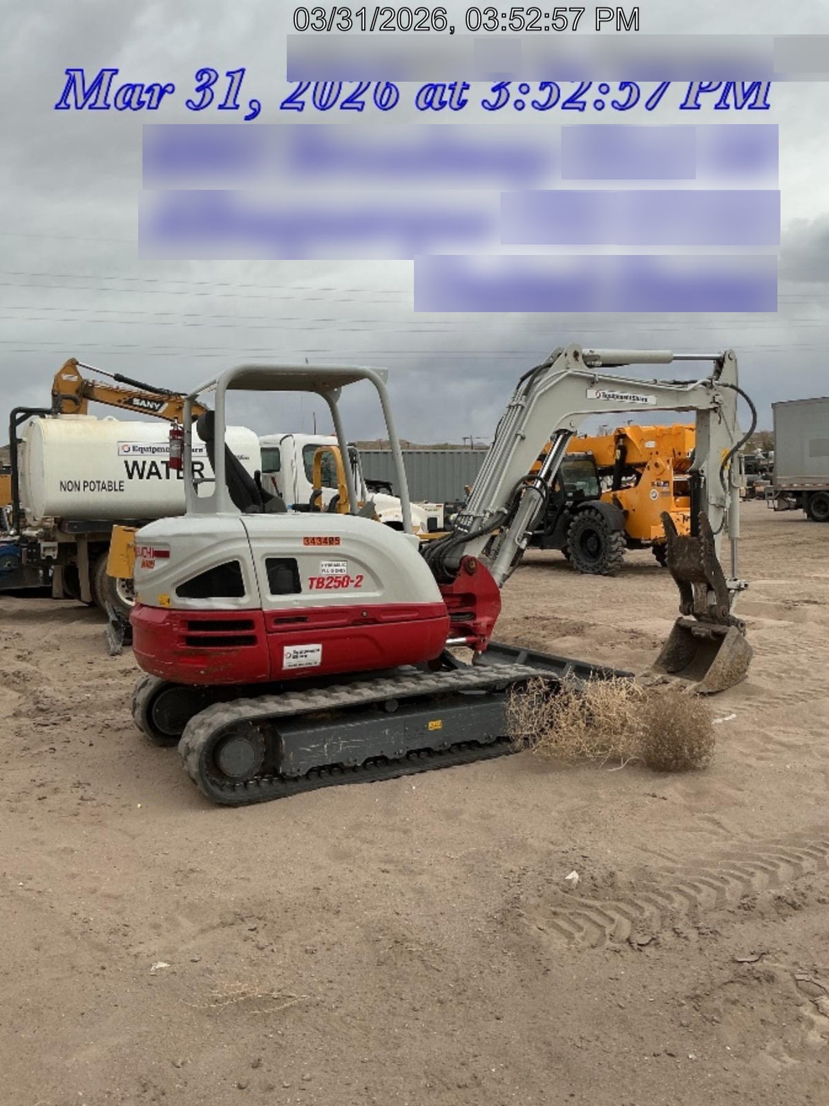 2023 TAKEUCHI TB250-2R