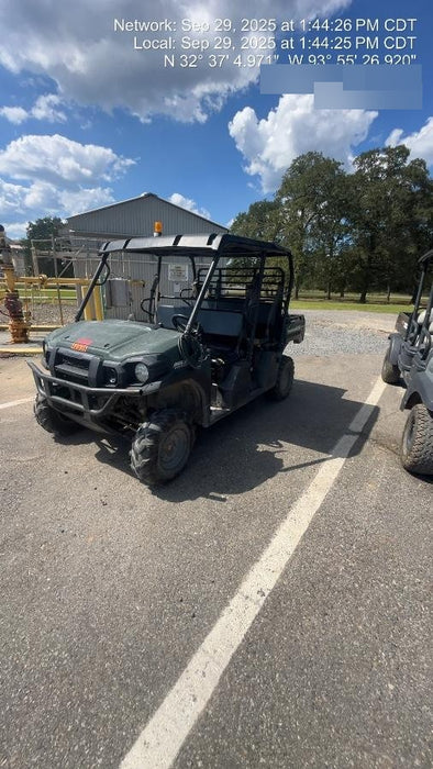 2019 Kawasaki Mule PRO-DXT Standard Options, Backup Alarm, Beacon, Plastic Hard Top, Poly Windshield, Horn Kit