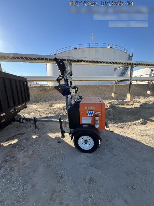 2024 Wanco WLTT-4MM4K Diesel, Deep Sea Controller, Shore Power Plug, Auto Start, (4) 350W LED Floodlights, 4kW Generator, 60 Gal Fuel Tank, 2" Ball, T3