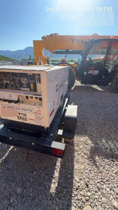2020 Multiquip DLW400ESA4 400 amp Welder, 14kW, 120/240V, T4F Kubota, Trailer