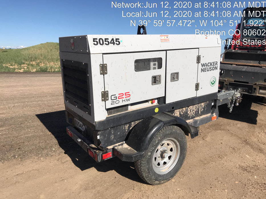 2019 WACKER NEUSON G25