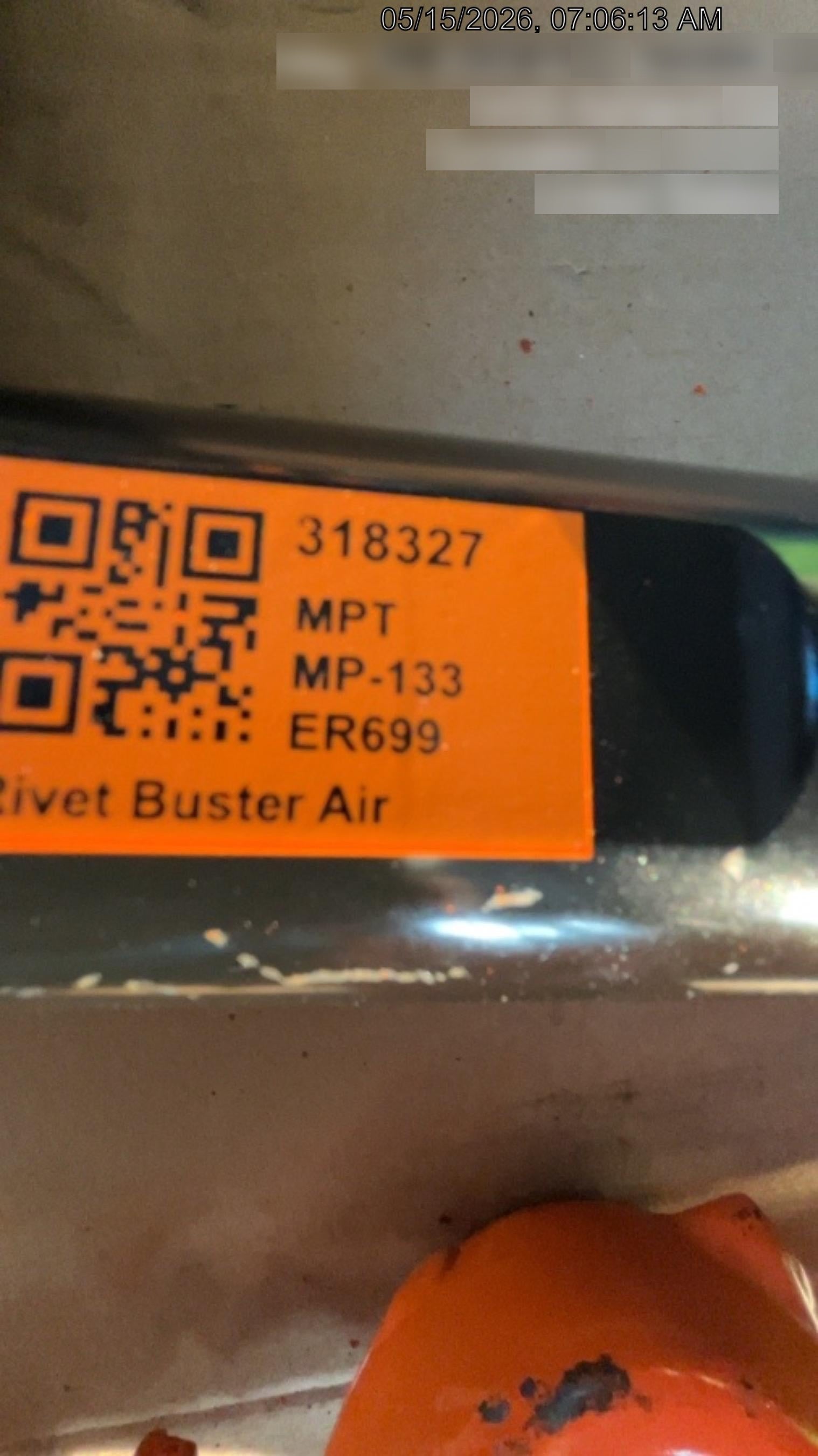 2023 MICHIGAN PNEUMATIC MP-133-ORANGE-NEP