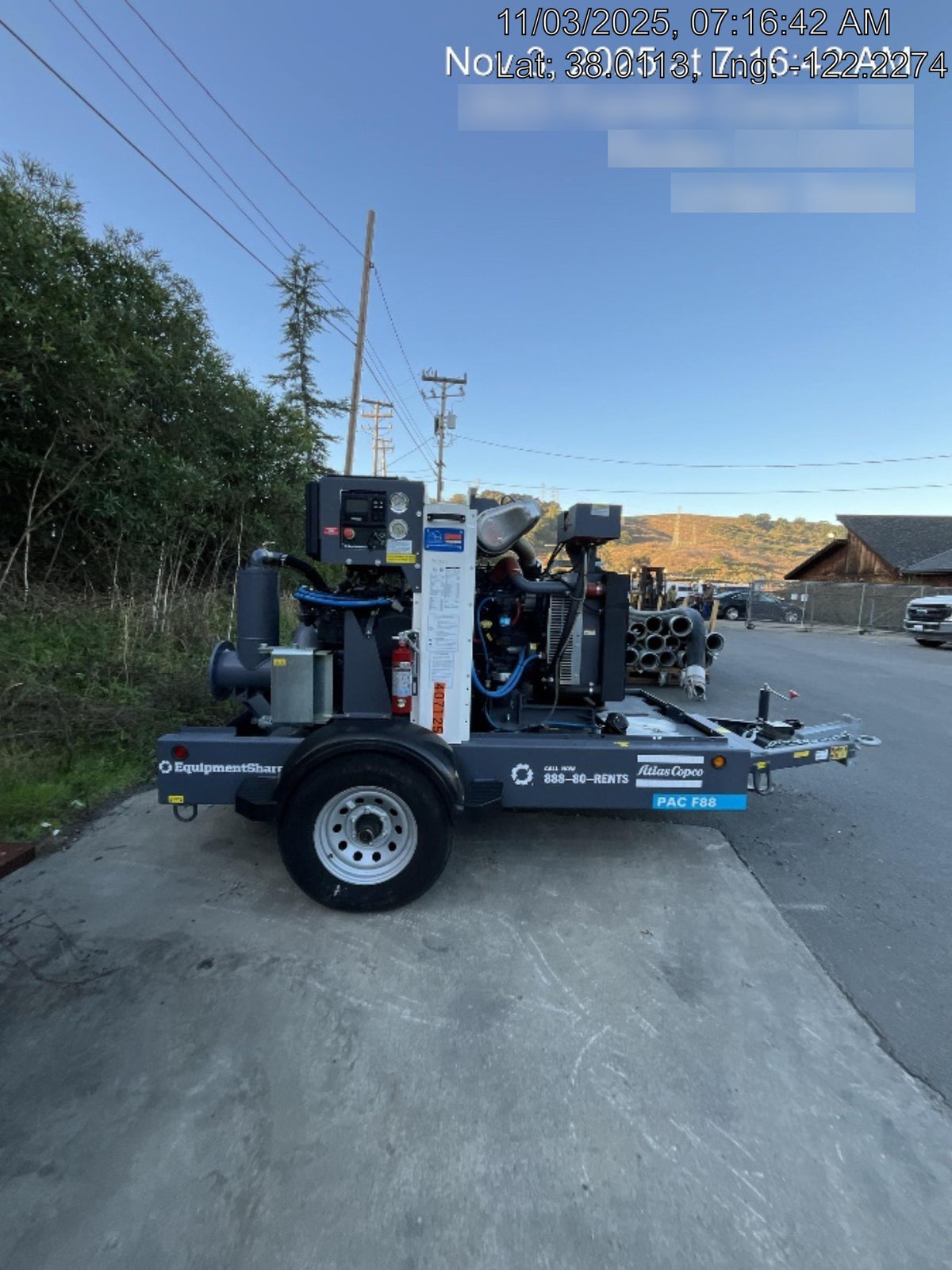 2024 ATLAS COPCO PAC F88 JD