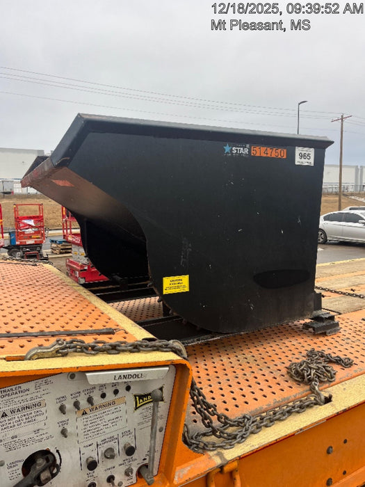 2025 STAR INDUSTRIES M-1820 - Self-Dump Hopper