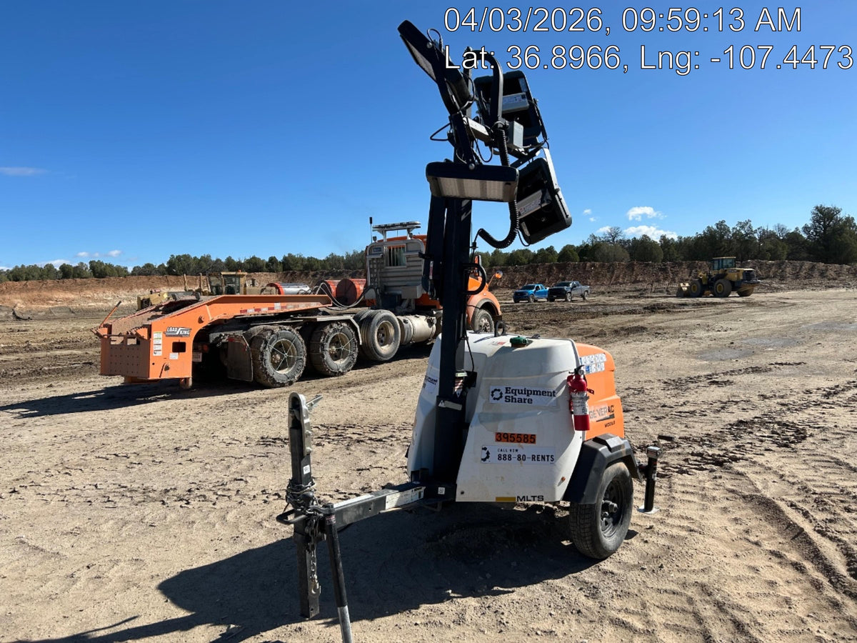 2024 Generac MLT2 Diesel, Flex Switch 120V Input, Powerzone Controller, 
(4) 320W LED Lights, 4kW Generator, 39.9 Gal Fuel Tank, 2" Ball, T3