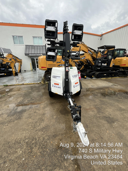 2023 Generac MLT2 Diesel, Flex Switch 120V Input, Powerzone Controller, 
(4) 320W LED Lights, 4kW Generator, 39.9 Gal Fuel Tank, 2" Ball, T3