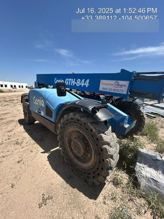 2017 Genie GTH-844 Genie GTH 844, Solid Tires, 60" carriage, Open ROPS - SN GTH08E-10890