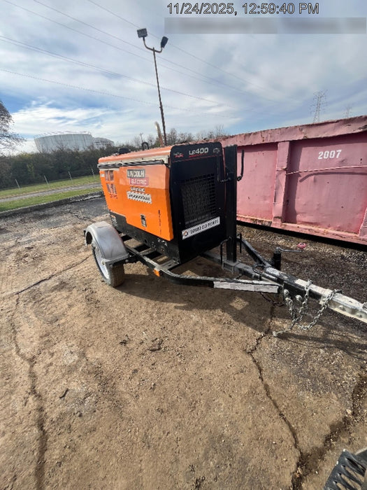 2022 Lincoln Electric LE400 Kubota V1505, Trlr, Cable Rack, Light Kit, ES Decals, T3