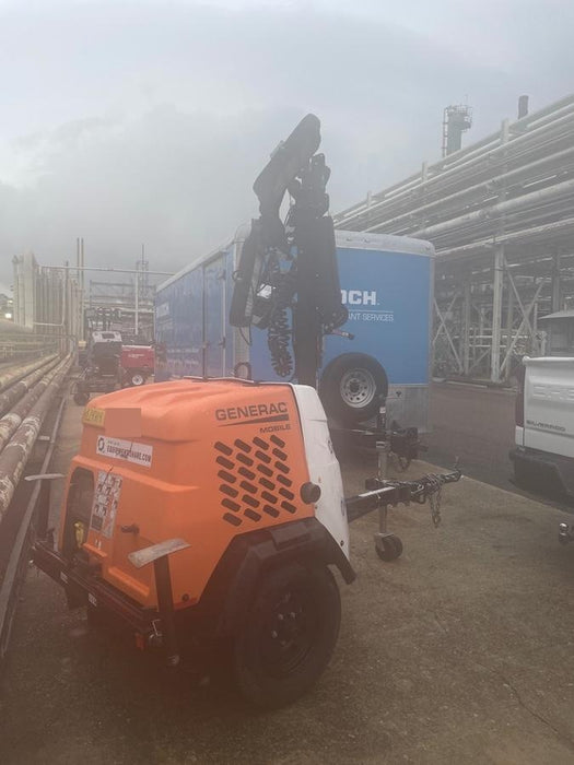 2023 Generac MLT2 Diesel, Flex Switch 120V Input, Powerzone Controller, 
(4) 320W LED Lights, 4kW Generator, 39.9 Gal Fuel Tank, 2" Ball, T3