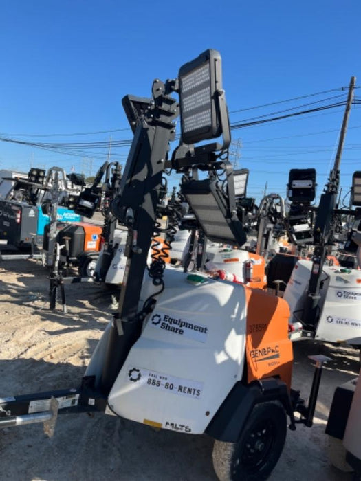 2023 Generac MLT2 Diesel, Flex Switch 120V Input, Powerzone Controller, 
(4) 320W LED Lights, 4kW Generator, 39.9 Gal Fuel Tank, 2" Ball, T3