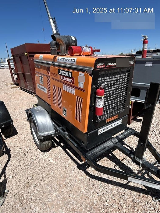 2022 Lincoln Electric Vantage 549X Crosslink Technology, Trailer Mounted, ES Decals, T3