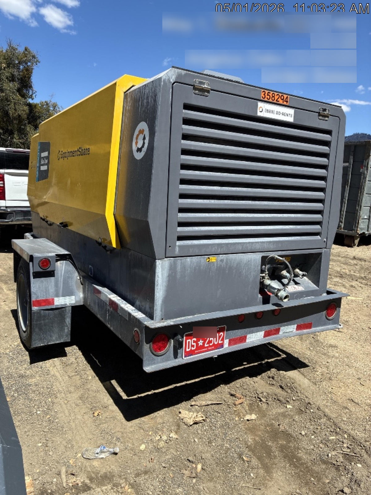 2023 ATLAS COPCO XAS 850