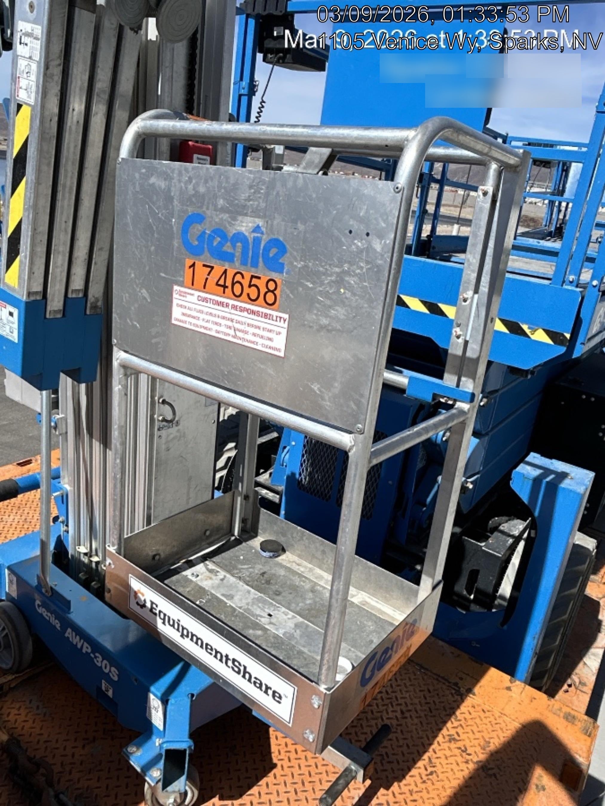 2021 GENIE AWP-30S DC