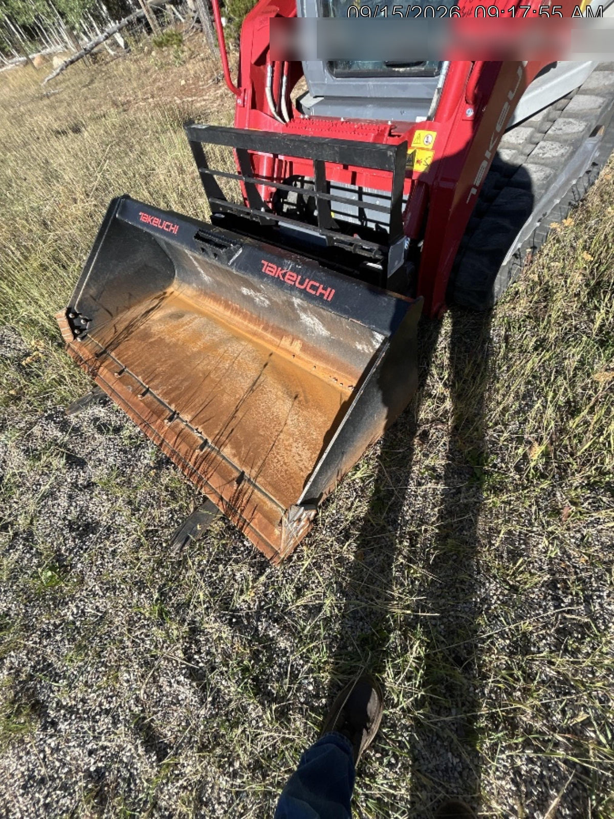 2025 TAKEUCHI 76" Smooth Bucket - Takeuchi