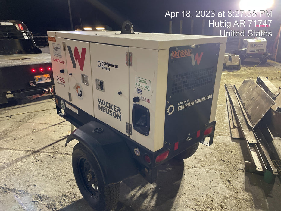 2022 WACKER NEUSON G25
