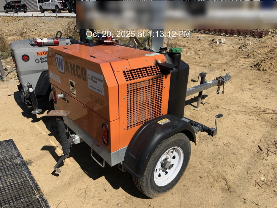 2024 Wanco WLTT-4MM4K Diesel, Deep Sea Controller, Shore Power Plug, Auto Start, (4) 350W LED Floodlights, 4kW Generator, 60 Gal Fuel Tank, 2" Ball, T3