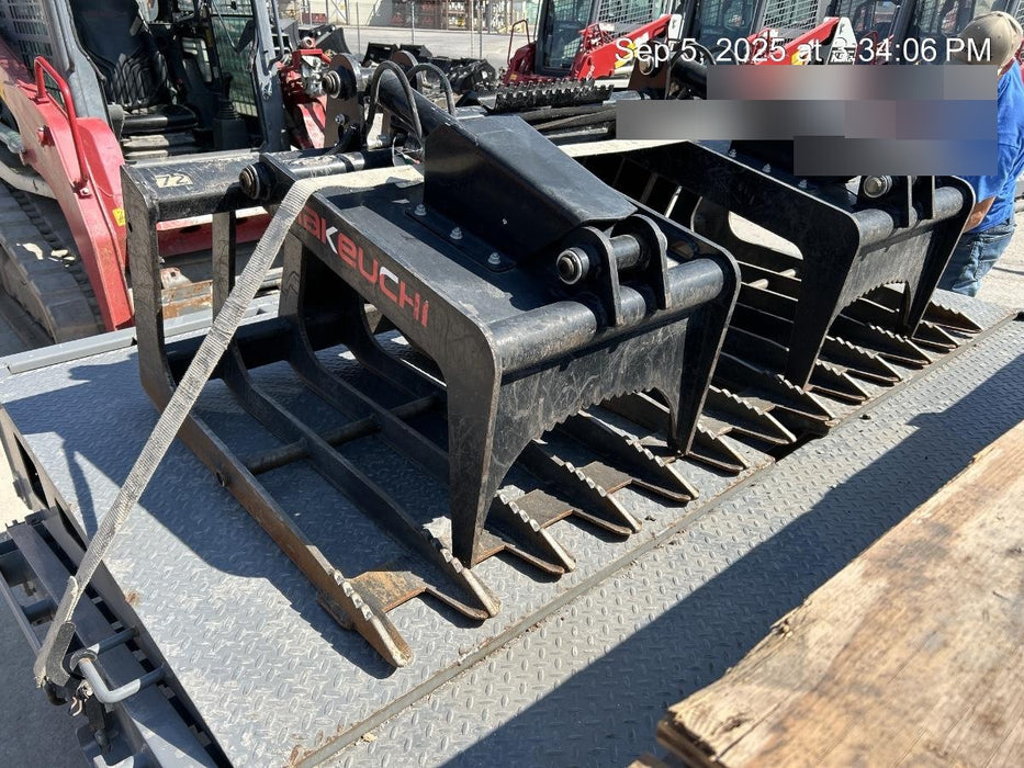 2022 TAKEUCHI 72" Skeleton Grapple Bucket - Takeuchi