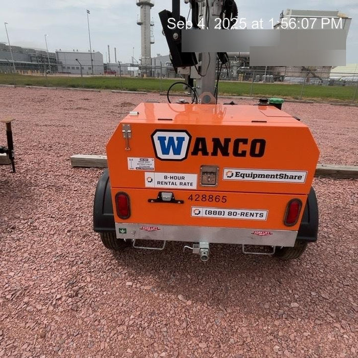 2024 Wanco WLTT-4MM4K Diesel, Deep Sea Controller, Shore Power Plug, Auto Start, (4) 350W LED Floodlights, 4kW Generator, 60 Gal Fuel Tank, 2" Ball, T3