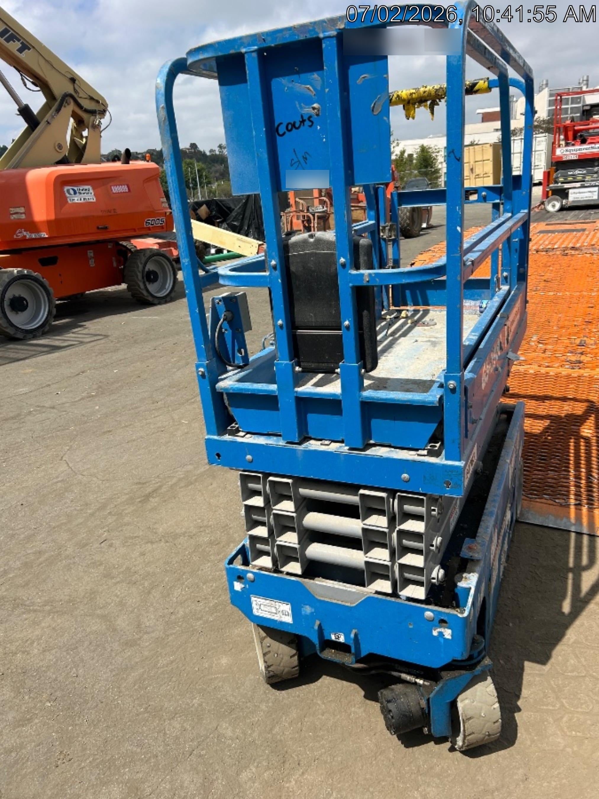 2019 Genie GS-1930 Half Height Swing Gate, 800W Inverter