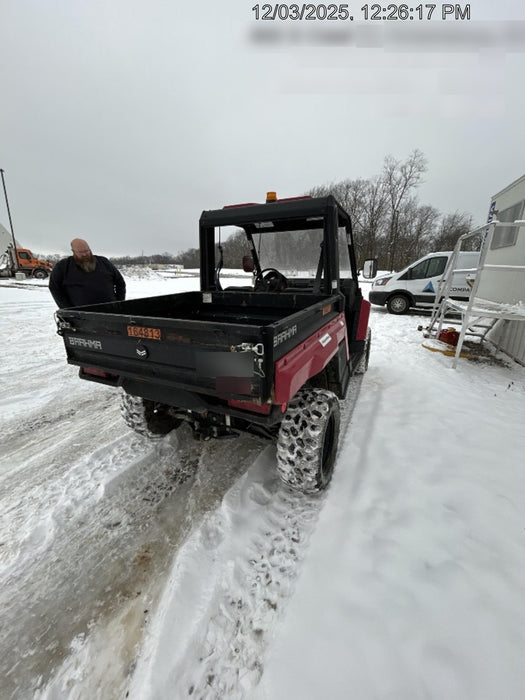 2021 Yanmar YU1000 Canopy, Steel Wheel, Poly WindShield, Beacon, Backup Alarm