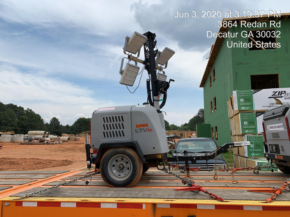 2019 Wacker Neuson LTV6K-LED Standard LED Towable Light Tower w/None