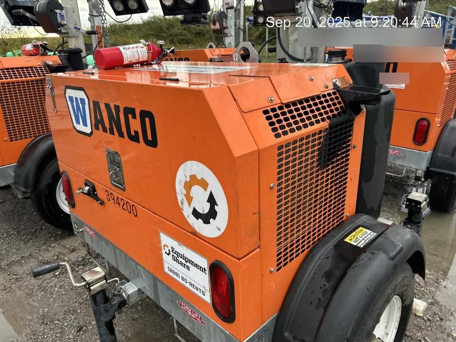 2024 Wanco WLTT-4MM4K Diesel, Deep Sea Controller, Shore Power Plug, Auto Start, (4) 350W LED Floodlights, 4kW Generator, 60 Gal Fuel Tank, 2" Ball, T3