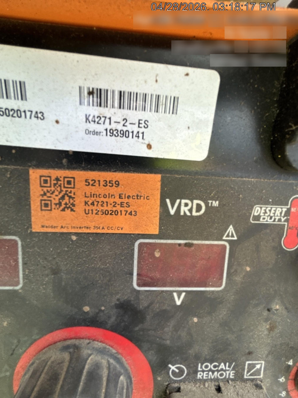 2025 LINCOLN ELECTRIC FLEXTEC 350X