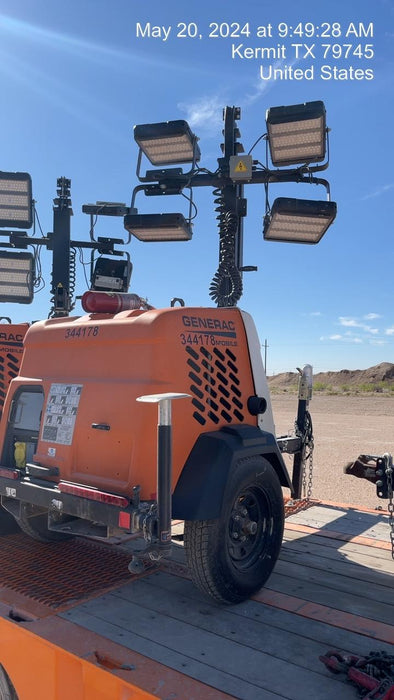 2023 Generac MLT2 Diesel, Flex Switch 120V Input, Powerzone Controller, (4) 320W LED Lights, 4kW Generator, 39.9 Gal Fuel Tank, 2" Ball, T3