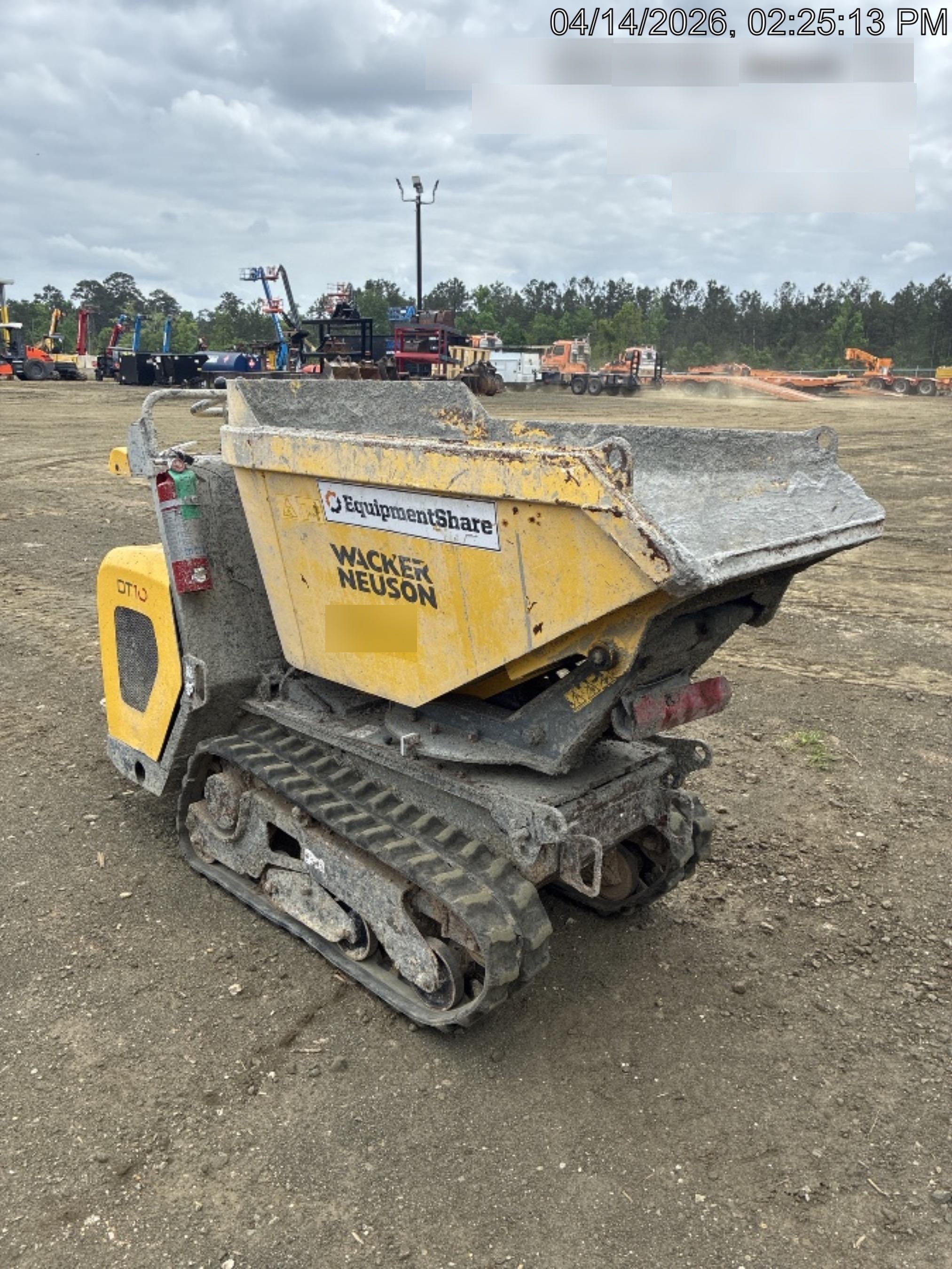 2019 WACKER NEUSON DT10