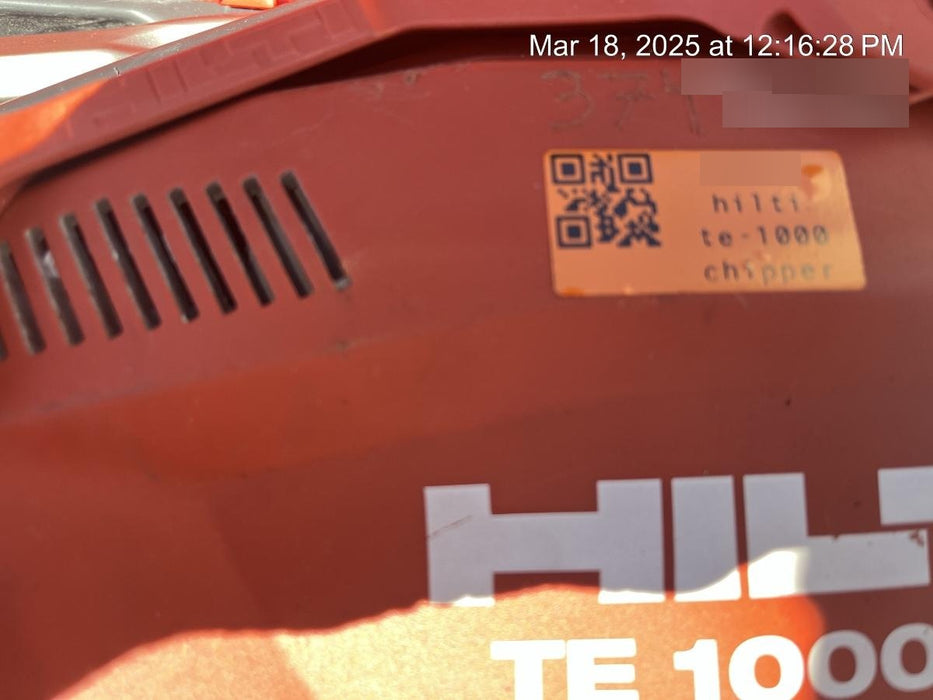 2019 HILTI TE 1000-AVR
