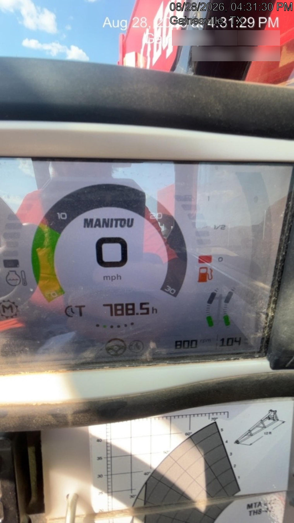 2025 MANITOU MTA842