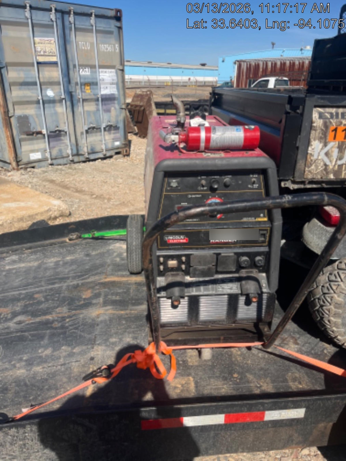 2021 Lincoln Electric Ranger 305 LPG K3430-1, Ranger 305 LPG, Undercarriage, Tank Holder & Strap, 10kw AC Gen, 25hp Kohler LPG Eng