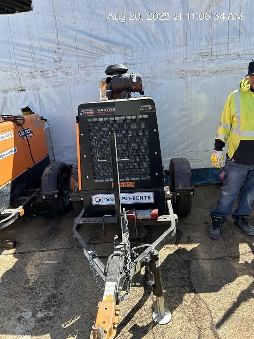 2021 Lincoln Electric Vantage 549X Ready Pak 3, ORANGE (includes trailer, cable rack, fender light kit)